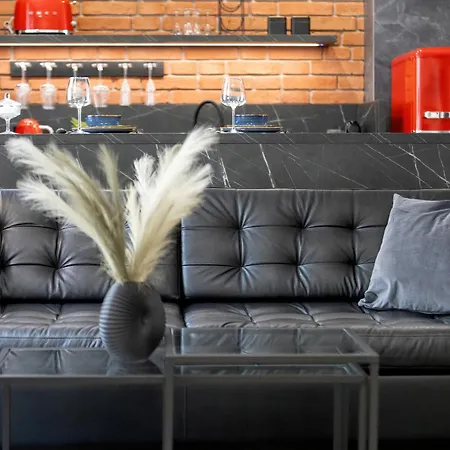 Exclusive Grey And Red In Center By Renters Апартаменты